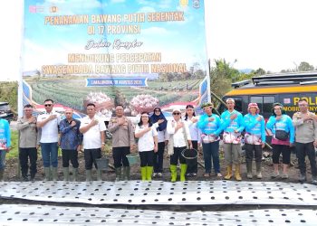 Polres Simalungun Dukung Percepatan Swasembada Bawang Putih Nasional