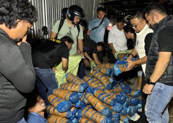 Pengungkapan ganja 93 Kg oleh Satuan Resnarkoba Polrestabes Medan. (Foto Ist)