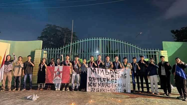 Refleksi Kemerdekaan RI Ke-81, GMKI PSS dan GMNI Gelar Mimbar Bebas: “Pikiran Tak Mati"