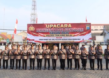 Polres Tanjungbalai Gelar Upacara Peringatan Hari Juang Polri 2026