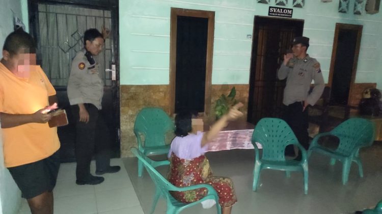 Polsek Sianțar Martoba Cek TKP Perselisihan Keluarga di Jalan Sumber Jaya