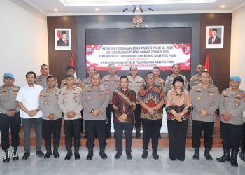Bid Propam Polda Sumut Beri Penyuluhan Etika di Polres Tanjungbalai