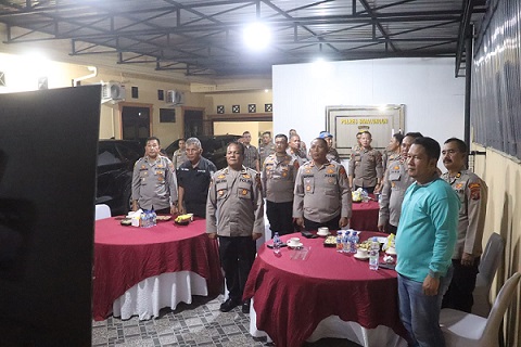 Kapolres Simalungun AKBP Marganda Aritonang, S.H. S.I.K. M.M Gelar Nobar Malam Puncak Hoegeng Awards 2026