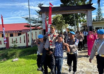 Pelepasan Purnabakti Kabag Ops Polres Simalungun Kompol Martua Manik SH. MH