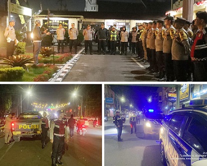 Kapolres Pematangsiantar AKBP Sah Udur T.M. Sitinjak SH. SIK. MH Pimpin Pelaksanaan KRYD, Situasi Kamtibmas Aman dan Kondusif