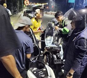 Tim khusus (Timsus) Dayok Mirah Polres Pematangsiantar melaksanakan patroli rutin