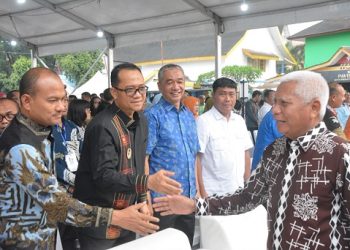 Wali Kota Tanjungbalai Mahyaruddin Salim dan Wakil Wali Kota Muhammad Fadly Abdina menghadiri Penutupan Pekan Raya Sumatera Utara (PRSU) ke-50 Tahun 2026