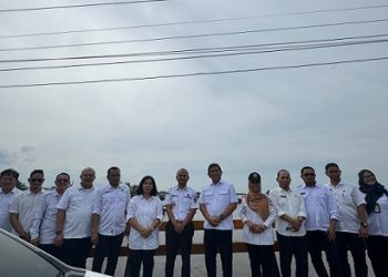 Wali Kota Tanjungbalai Mahyaruddin Salim Bersama Kepala Kanwil BPN Provsu Tinjau Sejumlah Pulau Milik Pemko Tanjungbalai