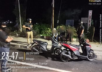 Timsus Dayok Mirah Polres Pematangsiantar Laksanakan Patroli Rutin