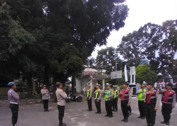 Polres Pematangsiantar Kawal Car Free Day Merah Putih, Kegiatan HUT Kemerdekaan RI Ke 81