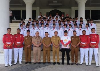 Wali Kota Tanjungbalai Mahyaruddin Salim Temu Ramah Bersama Paskibraka