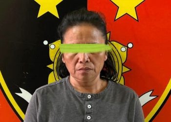 Kisah viral bocah di medsos diduga disiksa bibi akhirnya sang bibi diamankan polisi (Foto Ist)