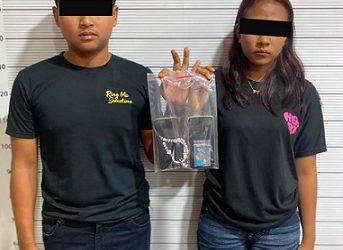 Dua muda - mudi diringkus di kawasan Jalan Panglima Denai, Kecamatan Medan Denai dan Medan Tembung (Foto Ist)