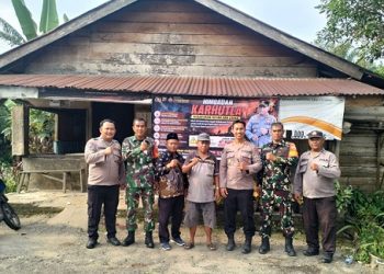 Kapolsek Dolok Silau AKP M. Nasir Daulay, S.H dan Forkopimca Gencarkan Sosialisasi Cegah Karhutla