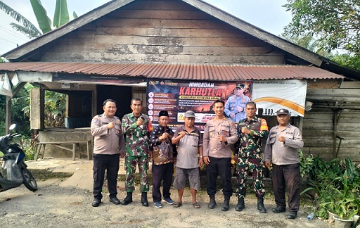Kapolsek Dolok Silau AKP M. Nasir Daulay, S.H dan Forkopimca Gencarkan Sosialisasi Cegah Karhutla
