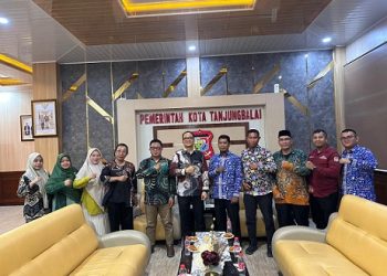 Wakil Wali Kota Tanjungbalai Muhammad Fadly Abdina Terima Audiensi AGSI Sumut