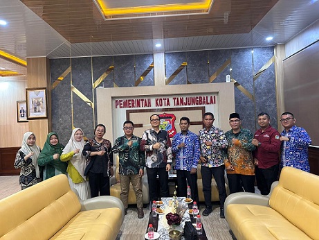 Wakil Wali Kota Tanjungbalai Muhammad Fadly Abdina Terima Audiensi AGSI Sumut