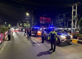 Personil Polres Pematangsiantar Laksanakan KRYD Hingga Subuh
