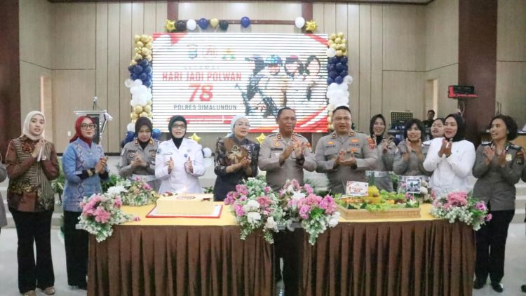 Polres Simalungun Gelar Syukuran HUT Polwan Ke 78