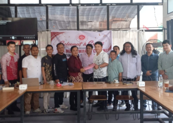 Pramuscab DPC IKADIN Pematangsianțar di Dono Foodcourt Jalan Sibolga, Kota Pematangsianțar