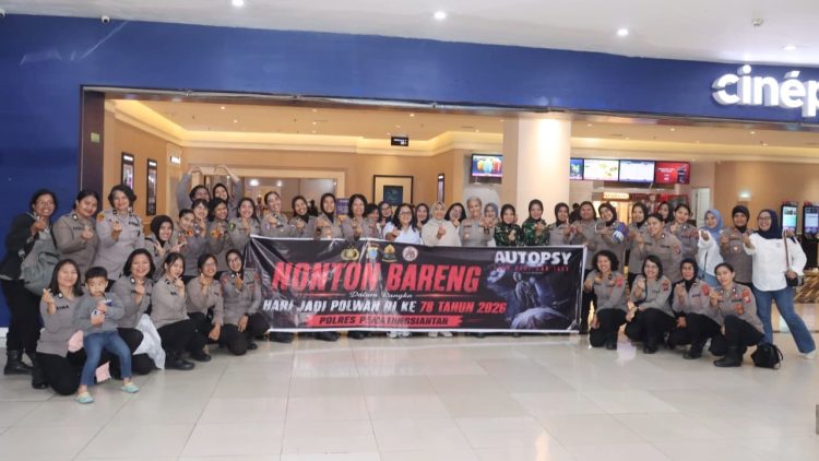Polres Pematangsiantar Gelar Nobar HUT Polwan Ke-78 Tahun 2026