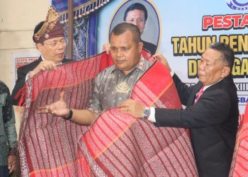 Wakapolres Tanjungbalai Hadiri Pesta Puncak Tahun Transformasi Pengajaran Iman HKBP Distrik XIII