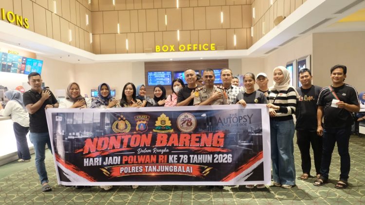 Polres Tanjungbalai Gelar Nobar Bersama Film "Autopsy"