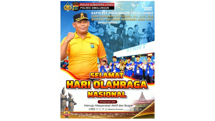 Kapolres Simalungun AKBP Marganda Aritonang, S.H., S.I.K., M.M
