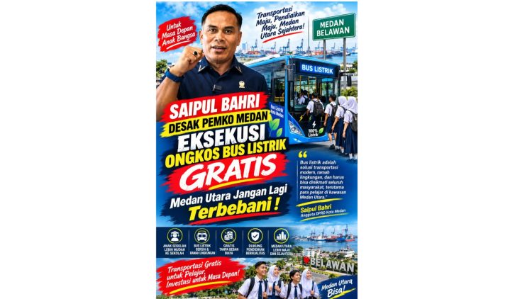 Anggota DPRD Medan, Saipul Bahri. (Foto Ist)