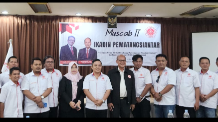 Ketua IKADIN IKADIN Kota Pematangsiantar Terpilih, Roy Yantho Simangunsong SH usai Muscab