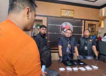 Penumpang travel Medan-Aceh Ditangkap Polisi. (Foto Ist)
