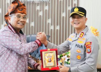 Kapolres Simalungun AKBP Dr. Hendri Nupia Dinka Barus, S.H., S.I.K., M.M kunjungan silaturahmi kepada Bupati Simalungun Dr. H. Anton Achmad Saragih, S.E., M.M