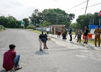Rapat persiapan pelaksanaan Wali Kota Cup Siantar Road Race 2026 digelar di TerminaI Tipe A Tanjung Pinggir