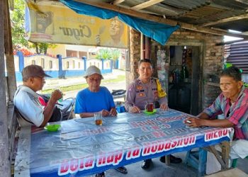 Bhabinkamtibmas Polsek Siantar Utara Sambang Kamtibmas ke Rumah Warga Jalan SM. Raja