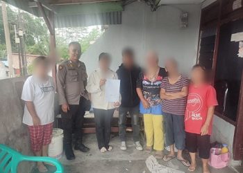 Bhabinkamtibmas Polsek Siantar Martoba Selesaikan Dugaan KDRT di Perum BTN Dengan Problem Solving