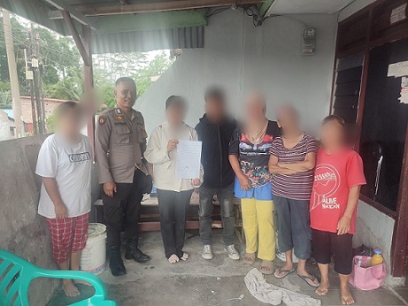 Bhabinkamtibmas Polsek Siantar Martoba Selesaikan Dugaan KDRT di Perum BTN Dengan Problem Solving