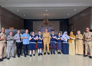 Wakil Wali Kota Tanjungbalai Muhammad Fadly Abdina saat membuka acara peringatan Hari Indonesia Menabung (HIM) tahun 2026 