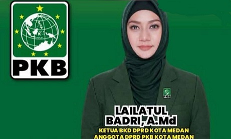 Anggota Komisi 4 DPRD Kota Medan, Lailatul Badri. (Foto Ist)