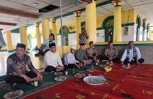 Polres Tanjungbalai menghadiri peringatan Maulid Nabi Muhammad SAW 1448 H / 2026 M