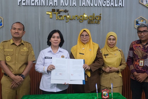 BPKPD dan Kantor ATR/BPN Kota Tanjungbalai tandatangani MoU