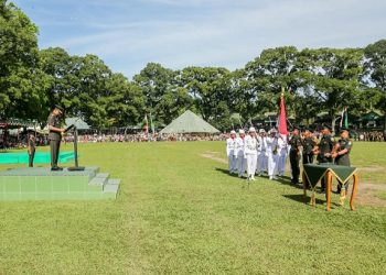 Pangdam I/BB Mayjen TNI Hendy Antariksa pimpin upacara Penutupan Pendidikan Pertama Tamtama TNI AD Gelombang II TA 2026