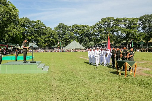 Pangdam I/BB Mayjen TNI Hendy Antariksa pimpin upacara Penutupan Pendidikan Pertama Tamtama TNI AD Gelombang II TA 2026