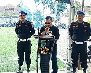 Ketua Badan Bela Negara FKPPI PD II Sumut, Bung Ibrahim Martabaya SP