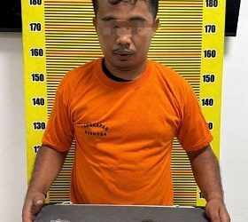 Pelaku diduga terlibat peredaran sabu di Kota Pematangsiantar yang diringkus dan barang bukti (Foto Ist)