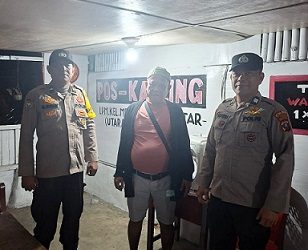 Polsek Siantar Utara Laksanakan SALING di Pos Kamling Melayu Antisipasi 3C
