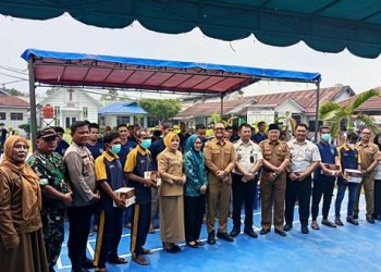 Kanit Binmas Aiptu NB Harianja Dampingi Pelacakan Kasus TB dan Cek Kesehatan Gratis di Lapas Kelas IIB Tanjungbalai