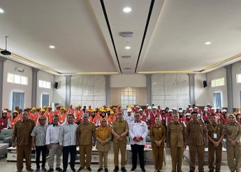 Wakil Walikota Tanjungbalai Muhammad Fadly Abdina Buka Kegiatan Pembekalan Uji Kompetensi Tenaga Kerja Kontruksi