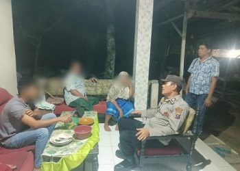 Polseķ Siantar Martoba Cek TKP Keributan di Jalan Setia Negara Tindaklanjuti Laporan CC 110