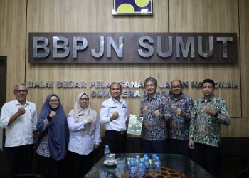 Wali Kota Tanjungbalai Mahyaruddin Salim audiensi strategis dengan BBPJN Sumut