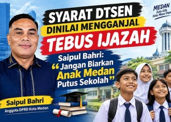 Anggota DPRD Kota Medan, Saipul Bahri. (Foto Ist)